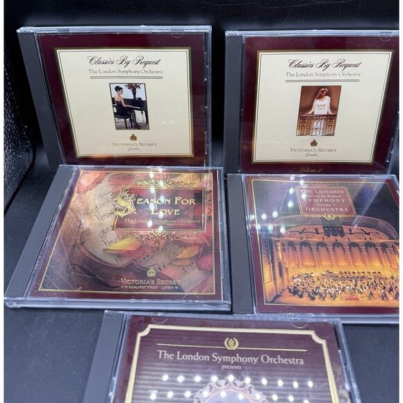 Lot of 5 Vtg Music CD's By London Symphony Orchestra Victoria Secret Excellent D - Picture 2 of 8